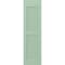 Ekena Millwork 18W x 65H Americraft Two Equal Louver Exterior Real Wood Shutters, Seaglass, PR RW101LV18X65SGH - alternate 7